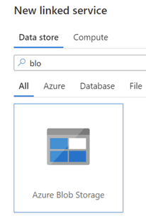 blob storage