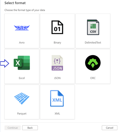 load excel sheets to data base