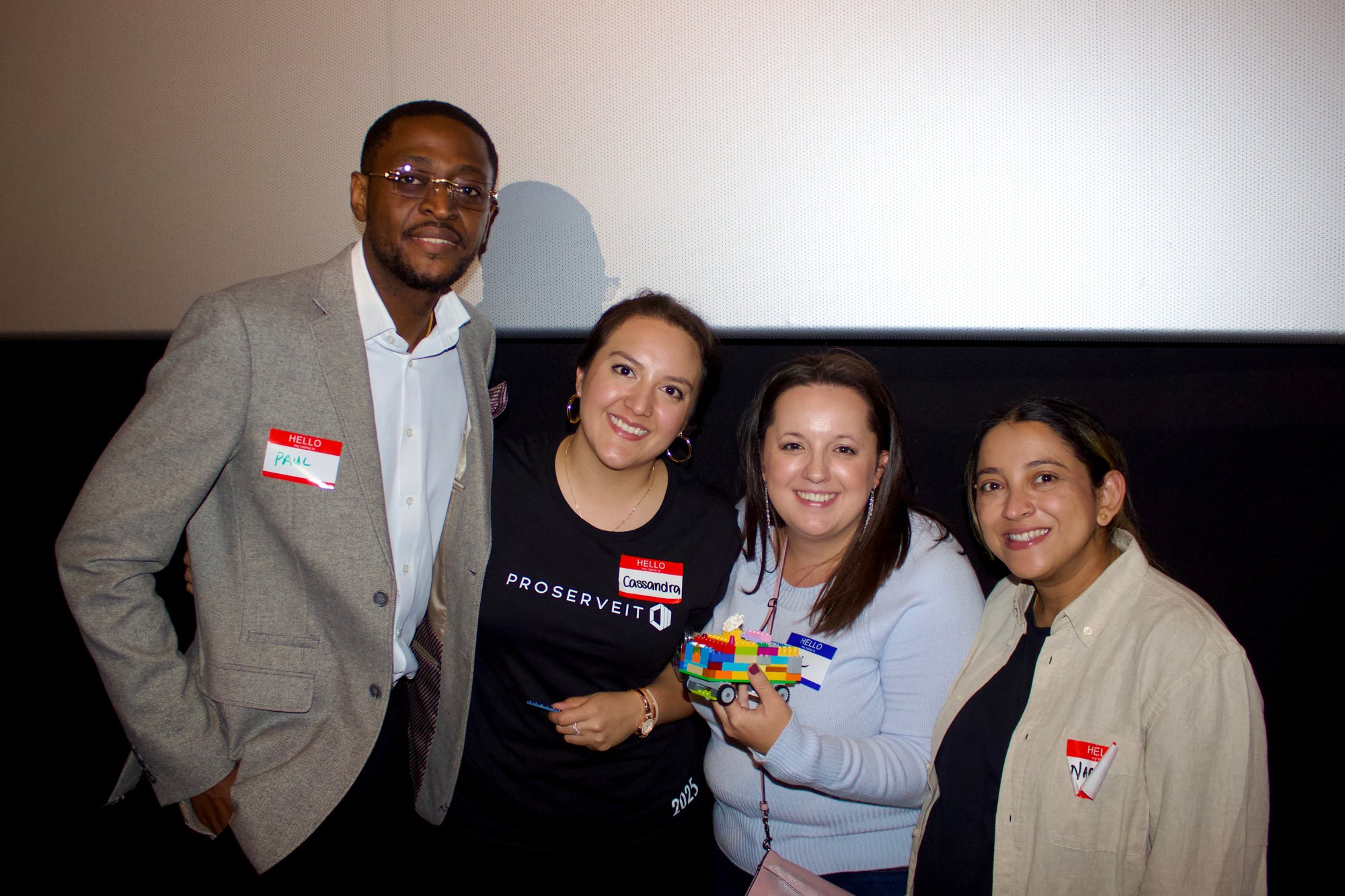 ProServeIT team members during an annual general meeting