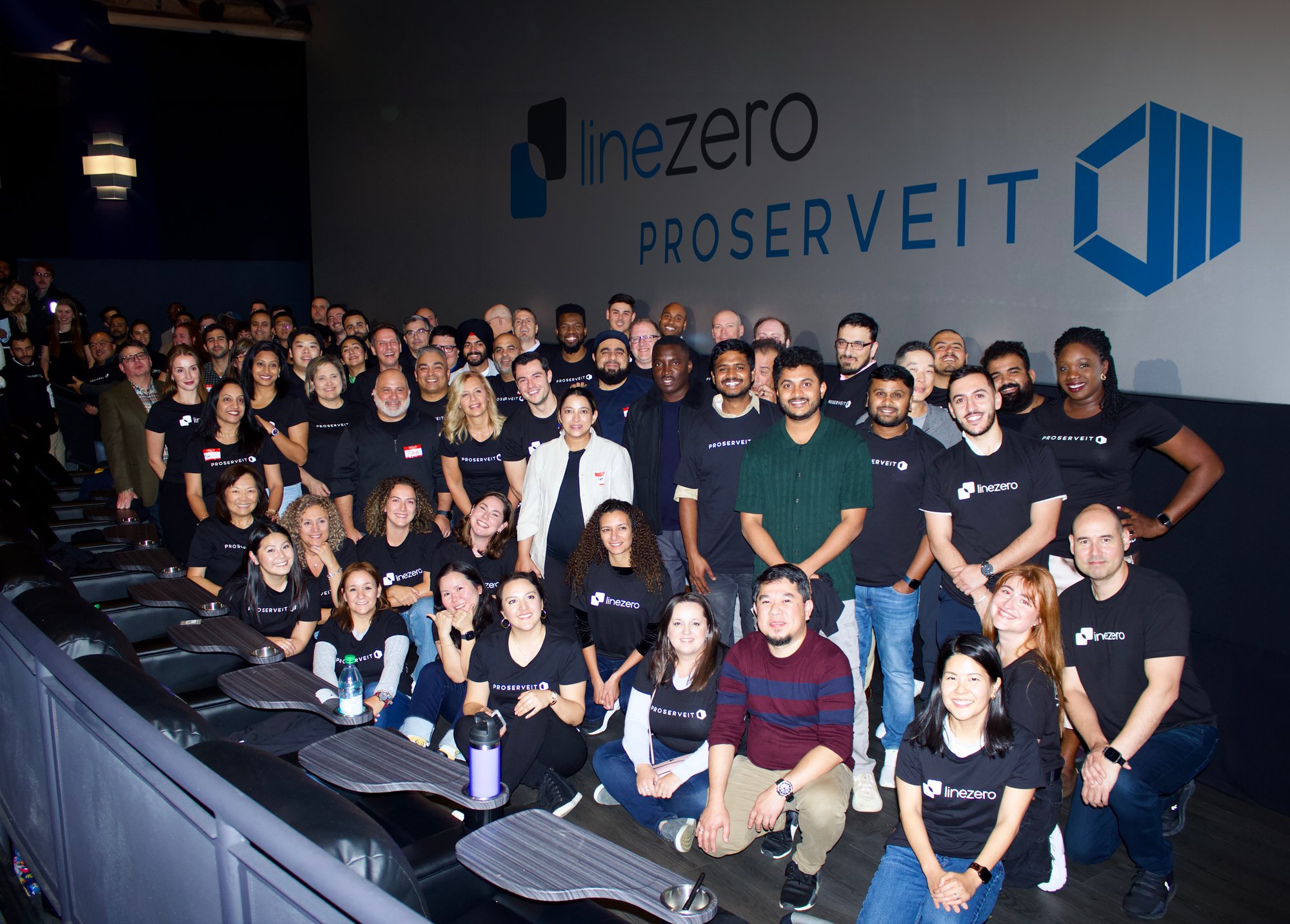 The ProServeIT and Linezero teams at the Annual General Meeting