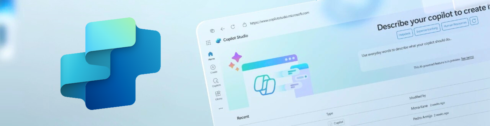An image of Copilot Studio