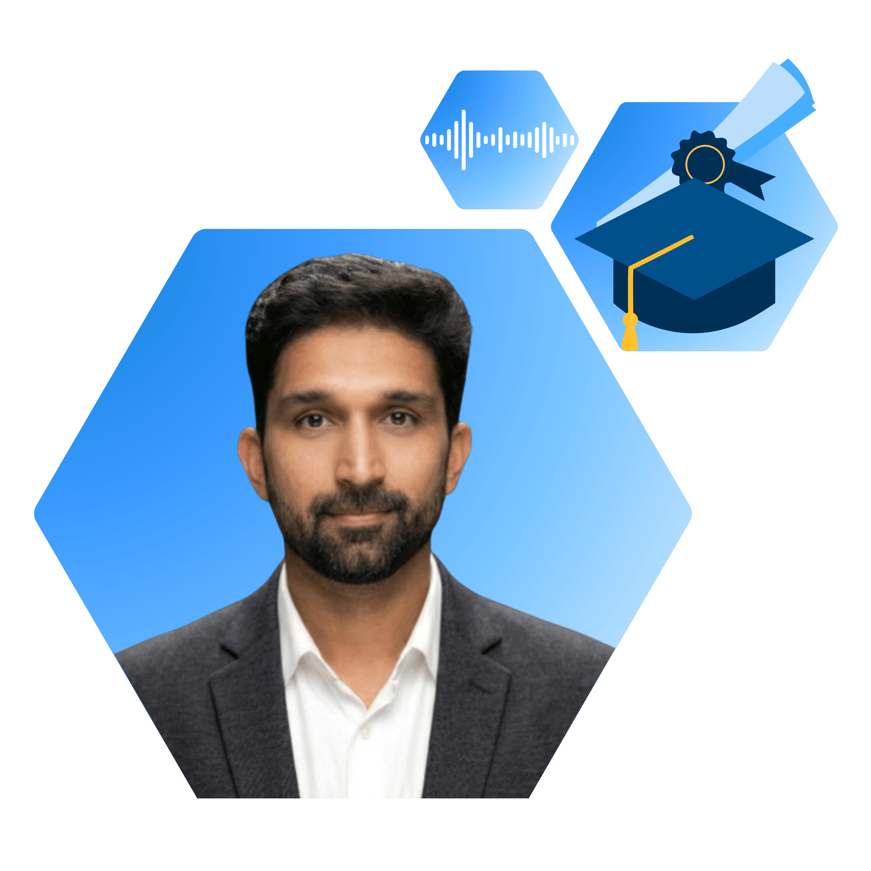 EP 5 Vidur Kalive AI Podcast Bio Image