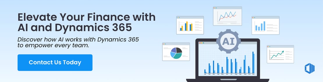 Elevate Finance with AI and Dynamics 365 Banner
