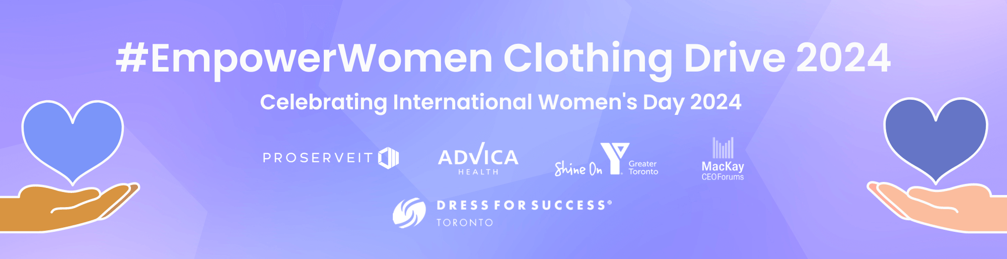 Empower Women Clothing Drive - banner