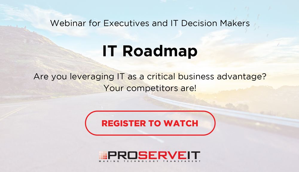 IT Roadmap Webinar Invitation