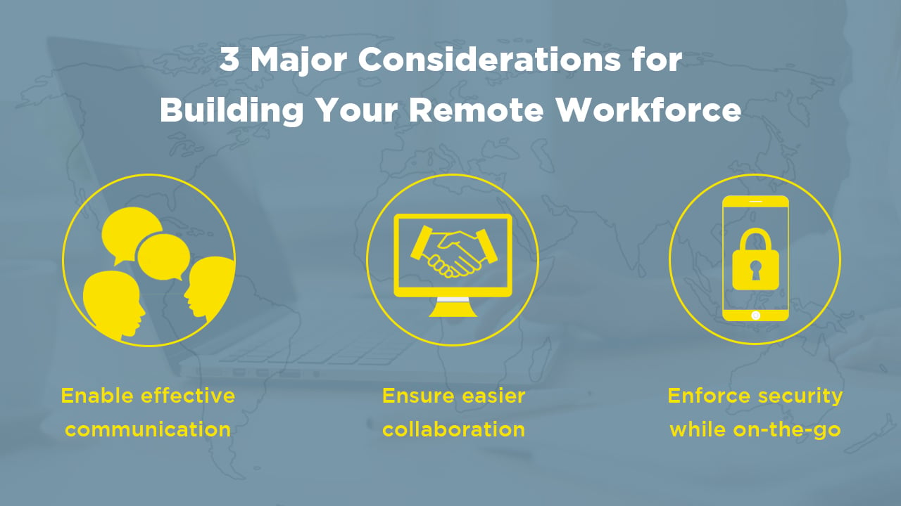 how to build a remote workforce