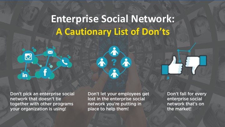 enterprise social network benefits