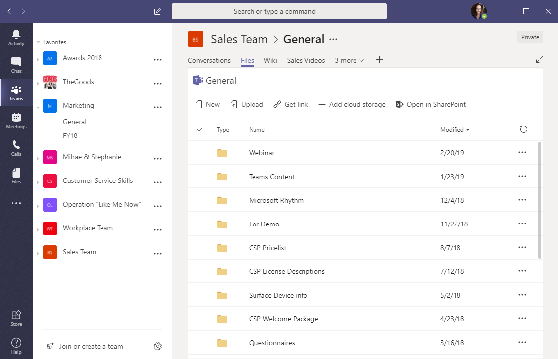 microsoft teams demo