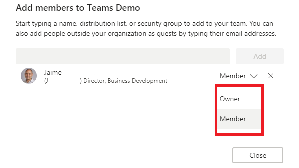 microsoft teams demo