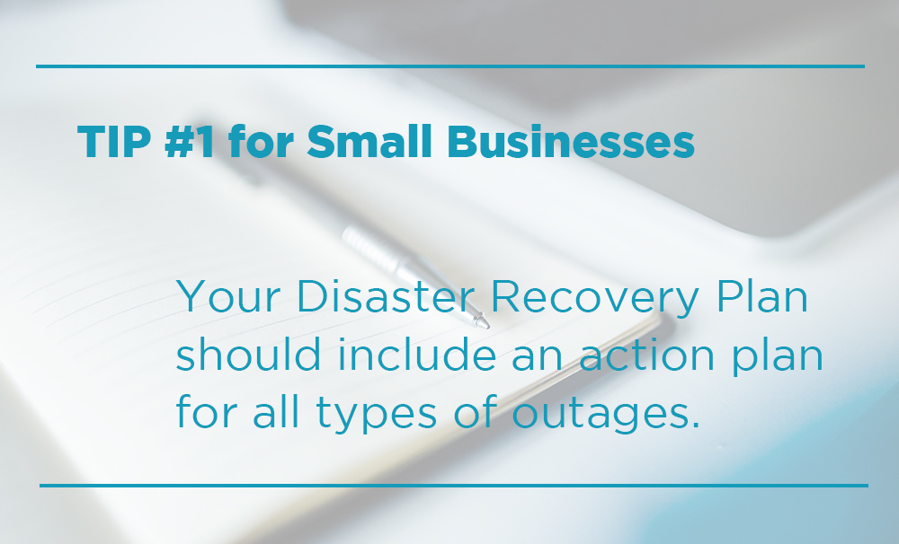 disaster recovery plan for small businesses