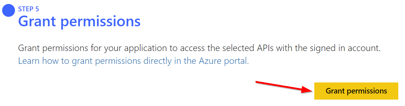 Grant Permissions on Power BI Embedding Environment