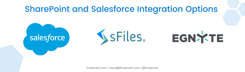 sharepoint and salesforce integration options 
