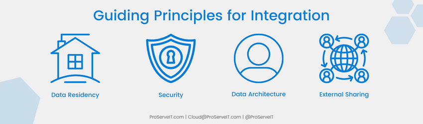 guiding principles for integration