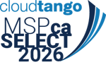Cloudtango MSP Select 2026 and Best Managed Companies awards badge