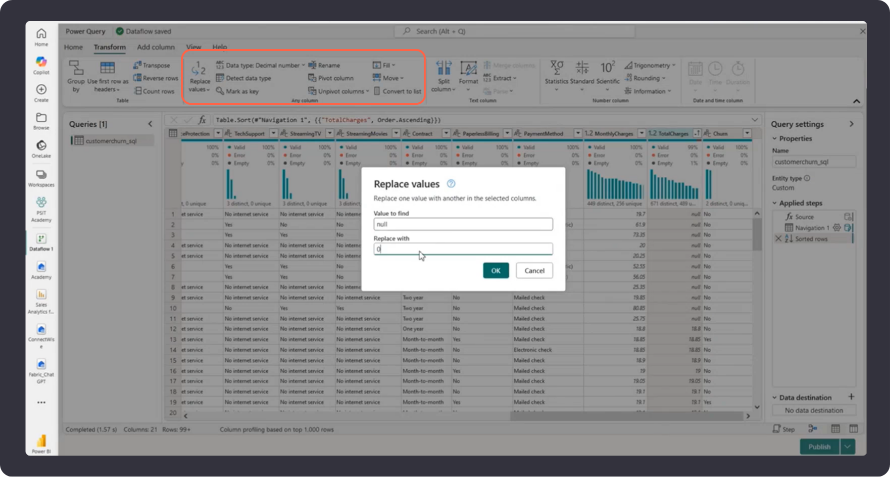 Data Cleaning and Modeling in Microsoft Fabric - Turn Data into Insights