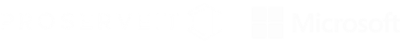 Microsoft and ProServeIT Logo