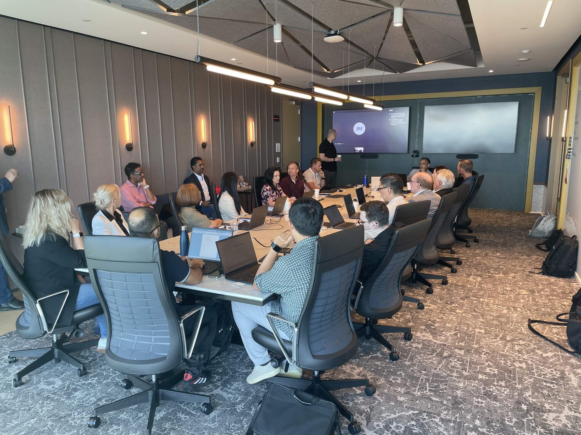 ProServeIT's event at Microsoft Toronto hosting an AI & copilot executive briefing session for CFOs
