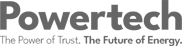 Powertech Case Study Logo Black and White