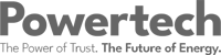 Powertech Case Study Logo Black and White