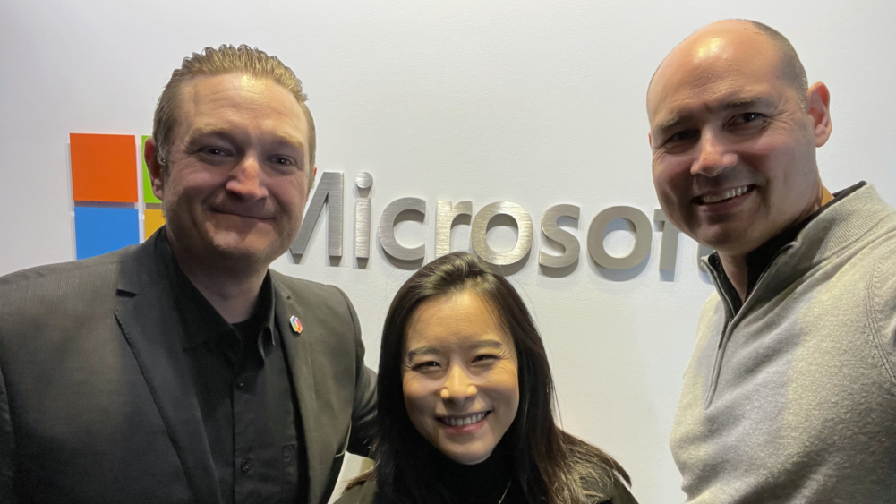 ProServeIT Employees at the AI EBS Microsoft Event in Calgary