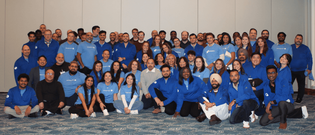 The team at ProServeIT Corporation come together for the annual gathering meeting.