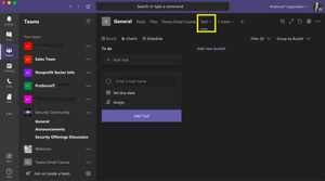 Microsoft-Planner-Teams 단계별 단계