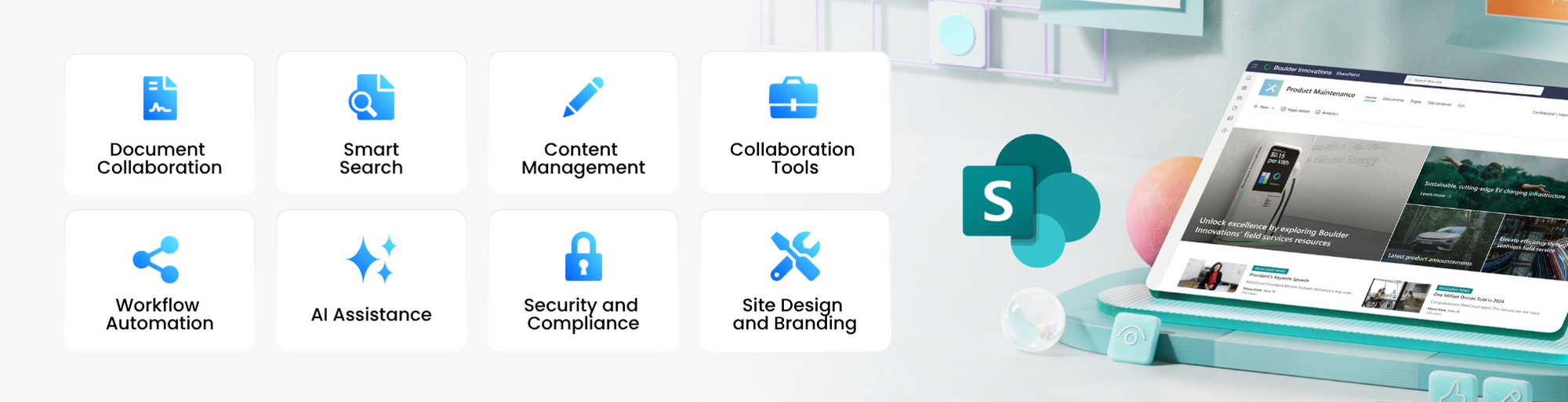 SharePoint 8 Key Features