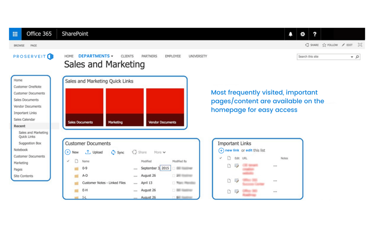 6 Features to Consider When Designing Your SharePoint Intranet Portal