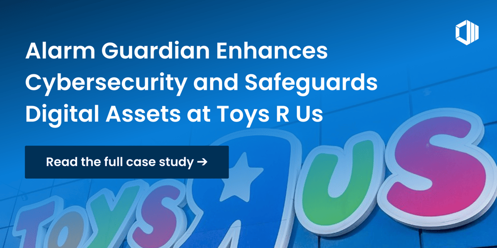 Toys R Us - Alarm Guardian Case Study -banner Graphic
