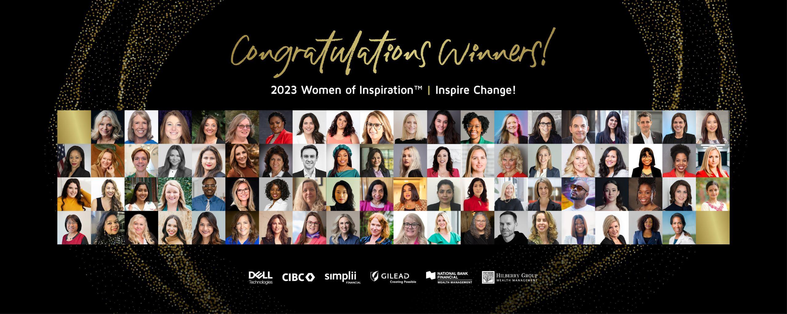 Women of inspiration 2023 image-Inspire-Change-Congratulations-Winners