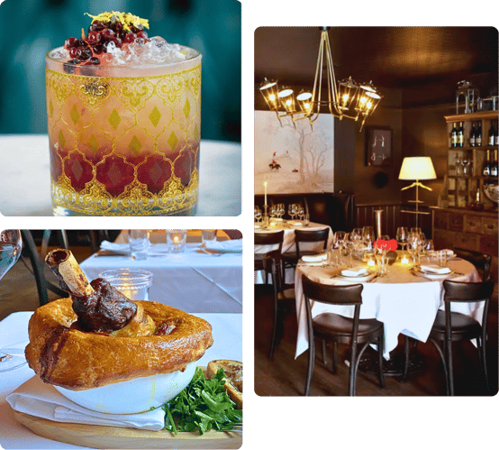 The Cavalier Restaurant San Francisco Salon Dinner