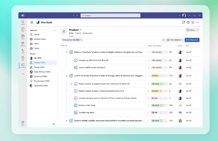 Microsoft-Viva-Goals-gain-visibility-into-goals