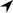 location arrow symbol or icon