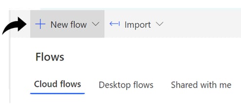 power-automate new flow