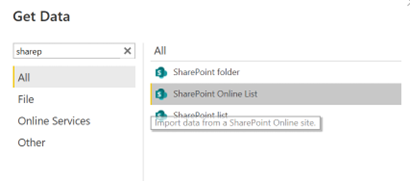 get data sharepoint