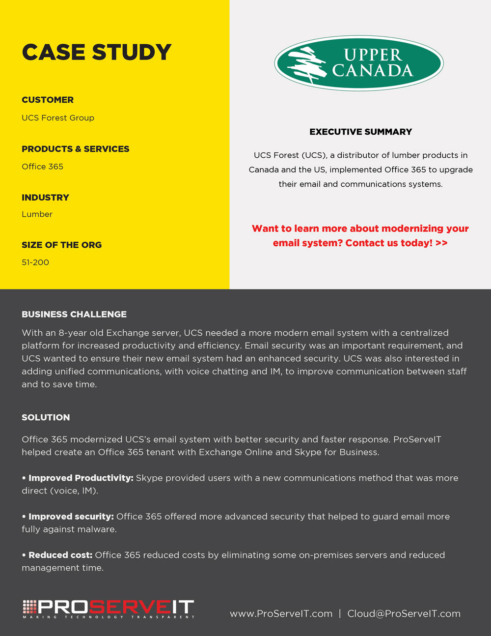 UCS Forest Group: Office 365
