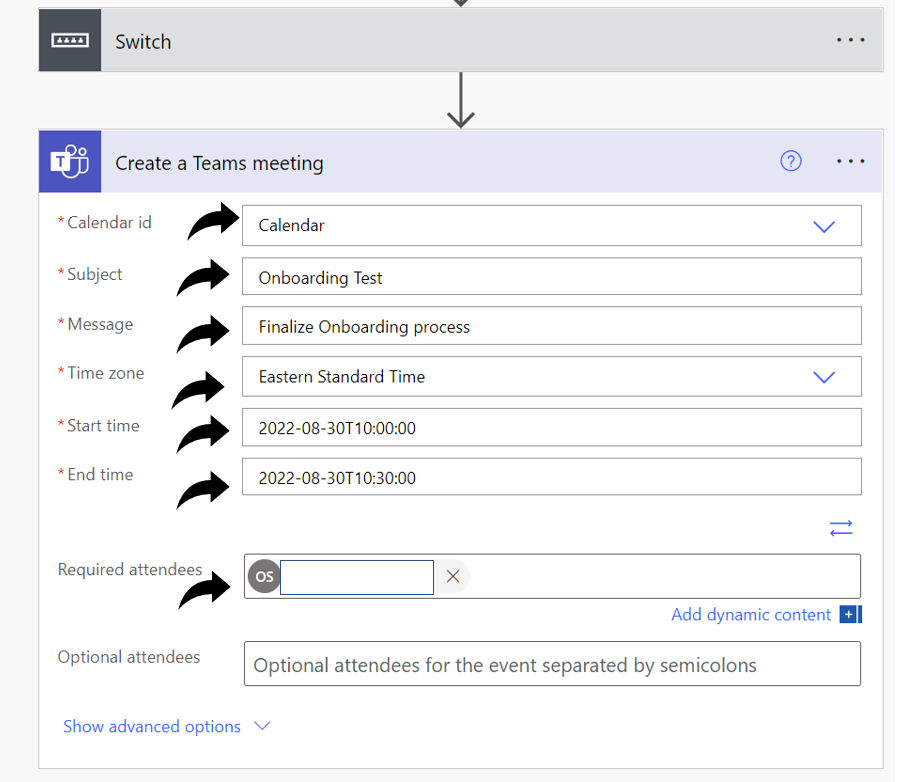 teams and power automate