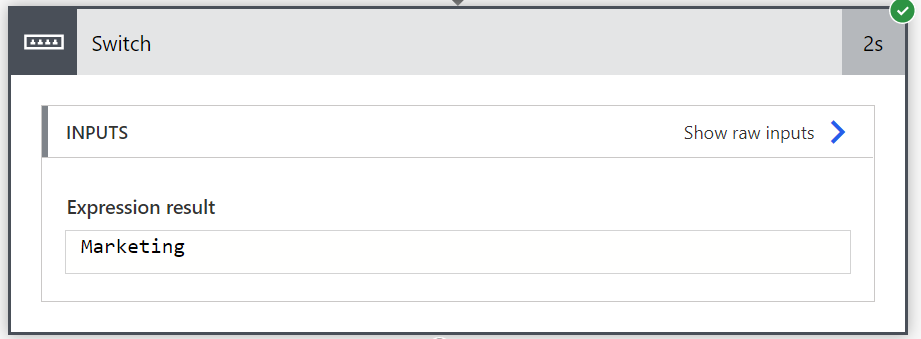 switch inputs power bi